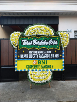 Papan Bunga Duka di Jango