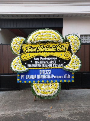 Papan Bunga Duka di Jango