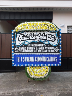 Papan Bunga Duka di Jango